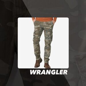 EUC Wrangler Stretch Taper Leg Cargo Pants